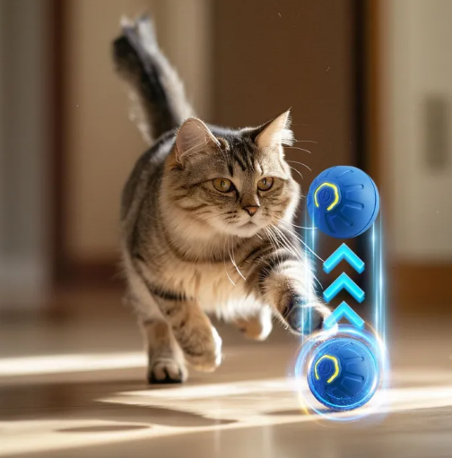 Pelota Interactiva Inteligente para Perros