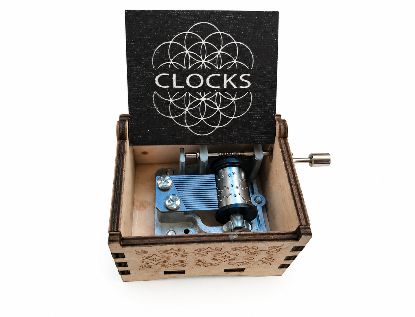 Caja de música Coldplay "Clocks"